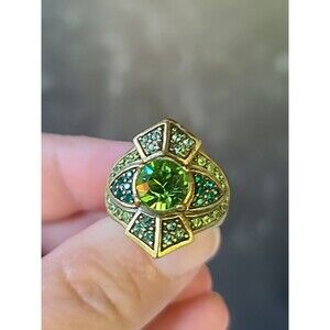 LaVintage Rhinestone Statement Ring Vintage, SIZE US 8, CHINA